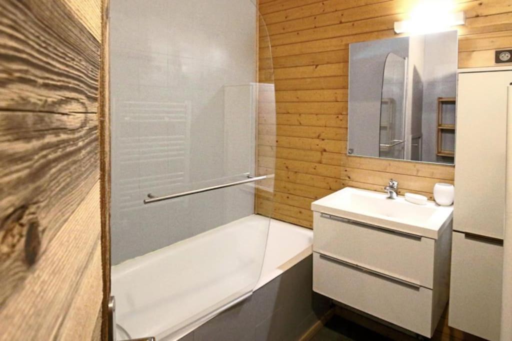 Studio Avec Coin Montagne Au Pied Des Pistes Apartman Megève Kültér fotó