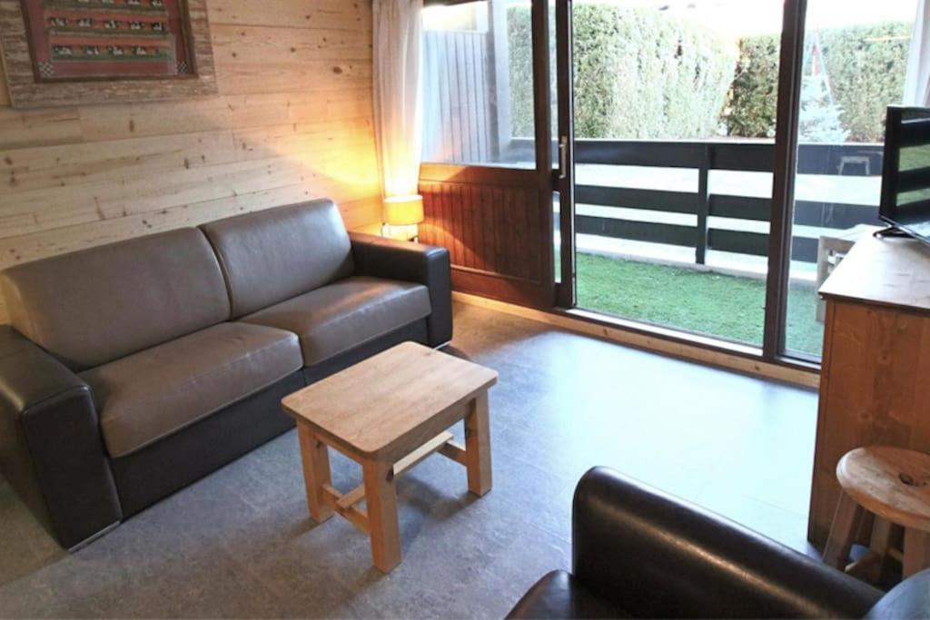 Studio Avec Coin Montagne Au Pied Des Pistes Apartman Megève Kültér fotó