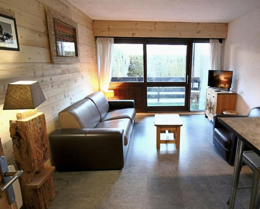 Studio Avec Coin Montagne Au Pied Des Pistes Apartman Megève Kültér fotó